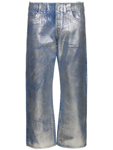 Pantalon En Denim De Coton - DOUBLET - Modalova