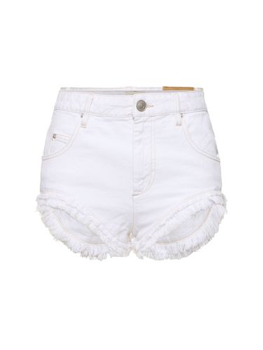 Short En Denim De Coton À Franges Eneidao - ISABEL MARANT - Modalova