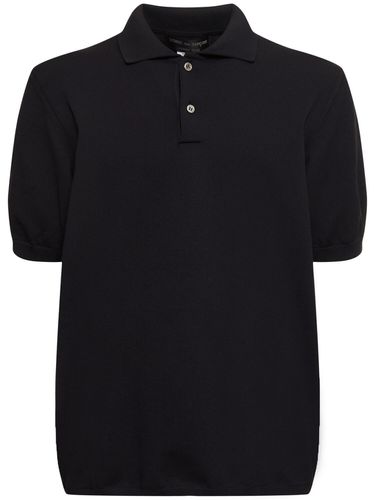 Polo En Coton Doublé - COMME DES GARÇONS HOMME PLUS - Modalova