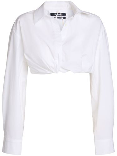 Chemise En Popeline La Chemise Bahia Courte - JACQUEMUS - Modalova