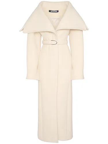 Manteau Long En Laine Le Manteau Caruso - JACQUEMUS - Modalova