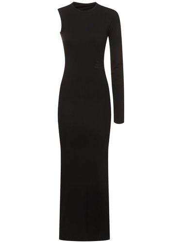 Robe Midi En Jersey De Lycra Et Coton - MM6 MAISON MARGIELA - Modalova