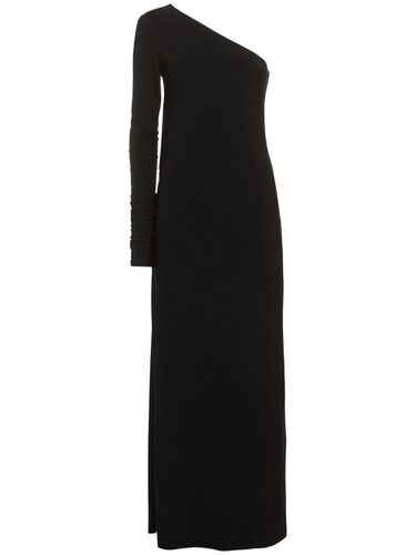 Robe Longue Asymétrique En Jersey Cartone - SPORTMAX - Modalova