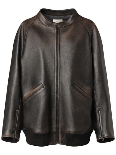 Veste Bomber En Cuir Kengia - THE ROW - Modalova