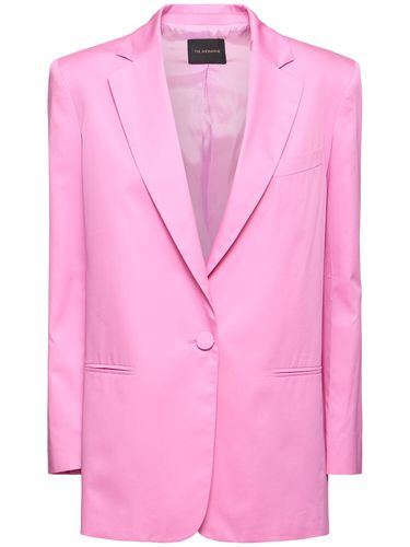 Blazer Oversize En Satin De Coton Guia - THE ANDAMANE - Modalova