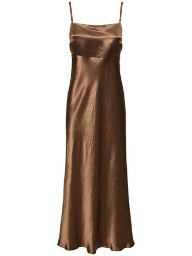 Robe Midi Évasée En Satin Sans Coutures Baden - MAX MARA - Modalova