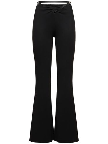 Pantalon En Viscose De Jersey Crêpe Slash - COURREGES - Modalova