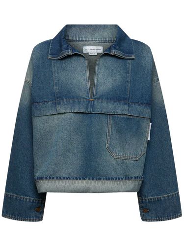 Tunique Oversize En Denim De Coton - VICTORIA BECKHAM - Modalova