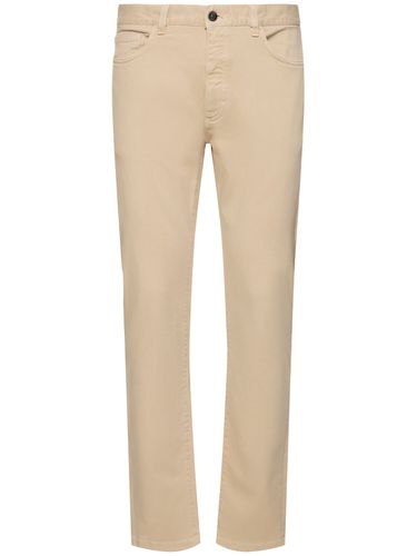 Pantalon En Coton À Cinq Poches - ZEGNA - Modalova