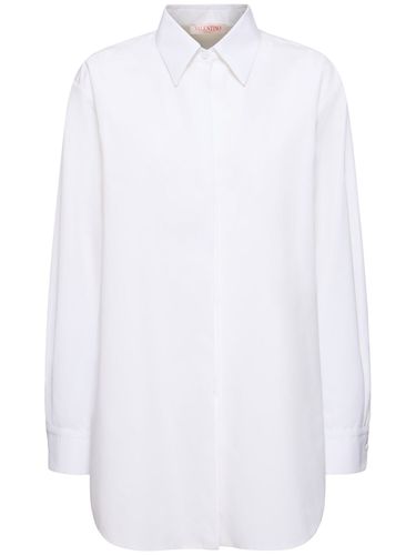 Chemise En Popeline - VALENTINO - Modalova