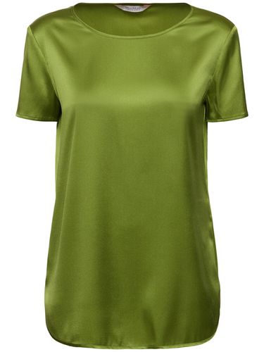 T-shirt En Satin De Soie Cortona - MAX MARA - Modalova