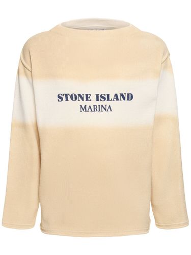 Sweat-shirt À Col Bateau Marina - STONE ISLAND - Modalova