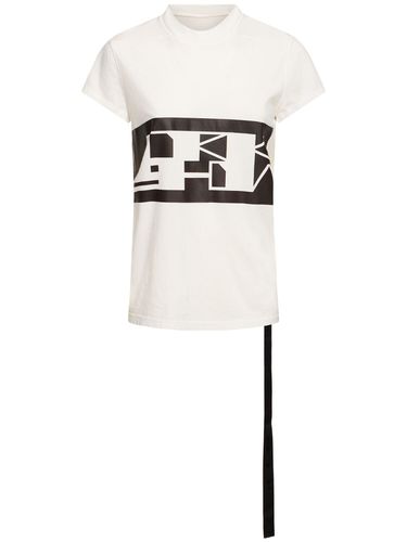 T-shirt En Jersey À Manches Courtes - RICK OWENS DRKSHDW - Modalova