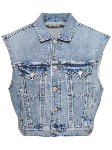 Veste Sans Manches En Denim De Coton Charli - AGOLDE - Modalova