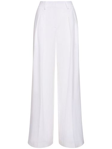 Pantalon Ample En Lin Taille Mi-haute - MICHAEL KORS COLLECTION - Modalova