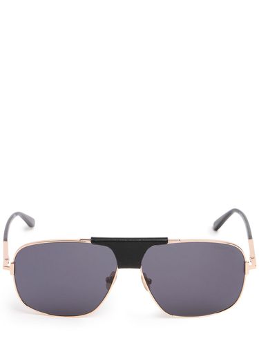 Lunettes De Soleil Aviateur En Métal Tex - TOM FORD - Modalova