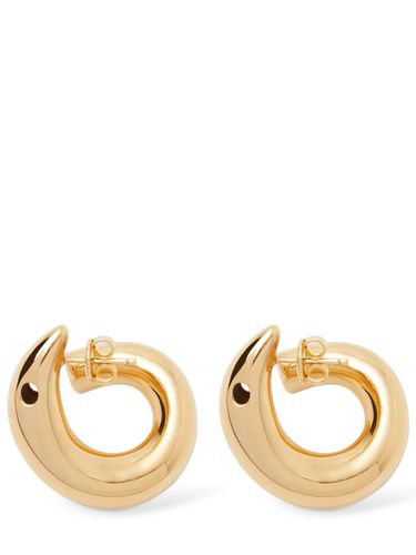 Boucles D'oreilles En Argent Massif Sardine - BOTTEGA VENETA - Modalova