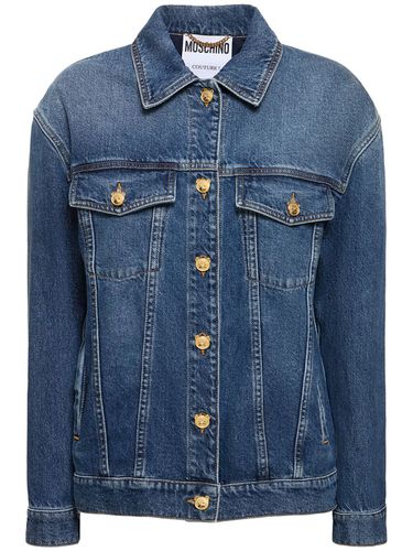 Surchemise En Denim - MOSCHINO - Modalova