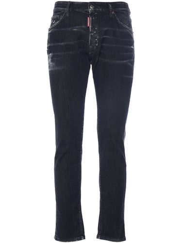 Jean Cool Guy En Denim De Coton Stretch - DSQUARED2 - Modalova