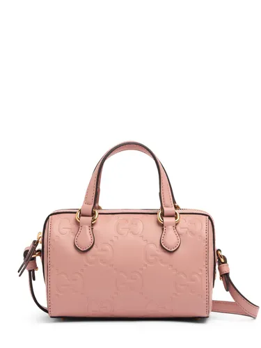 Sac Porté Épaule Super Mini En Cuir Gg - GUCCI - Modalova