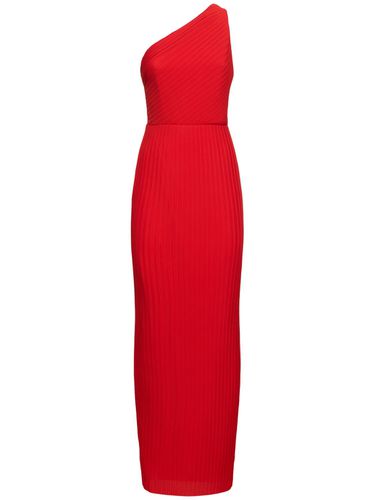 Robe Longue En Mousseline À Plis Adira - SOLACE LONDON - Modalova