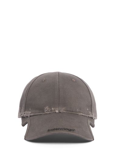 Casquette En Drill De Coton - BALENCIAGA - Modalova