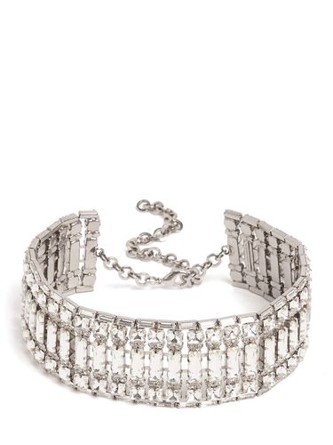 Choker Baguette En Cristaux - ALESSANDRA RICH - Modalova