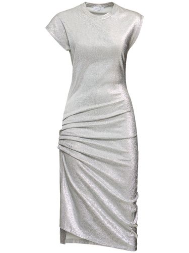 Robe Mi-longue En Jersey De Lurex Stretch - RABANNE - Modalova