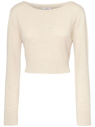 Pull-over Court En Maille De Laine Côtelée Angri - MAX MARA - Modalova