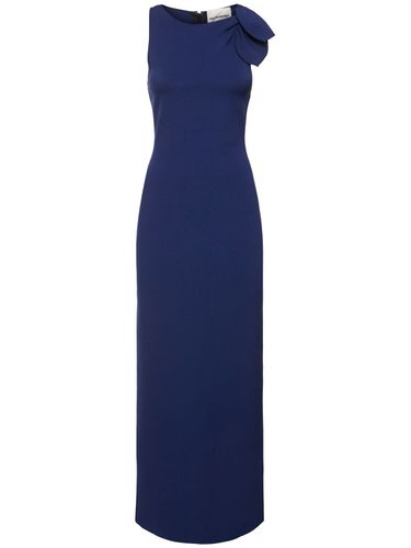 Robe Longue En Maille De Viscose Stretch - ROLAND MOURET - Modalova