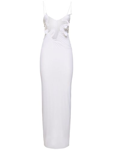 Robe Midi En Jersey Transparent Molded Venus - CHRISTOPHER ESBER - Modalova