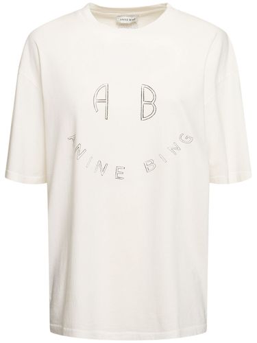 T-shirt En Jersey De Coton Kent - ANINE BING - Modalova