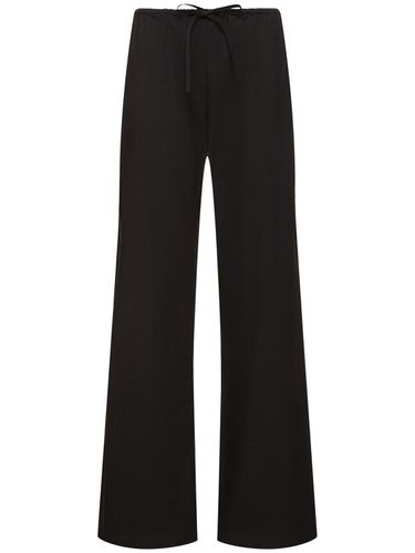 Pantalon Large Élastique En Coton - MATTEAU - Modalova