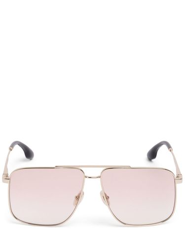 Lunettes De Soleil En Métal V Line - VICTORIA BECKHAM - Modalova