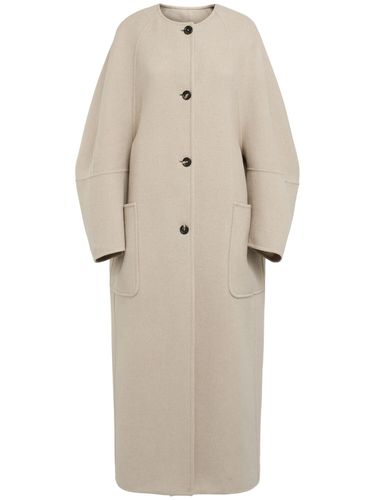 Manteau Long En Cachemire Sans Col Album - MAX MARA - Modalova