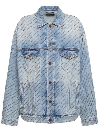 Veste Ample En Denim - BALENCIAGA - Modalova