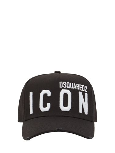 Casquette En Coton Be Icon - DSQUARED2 - Modalova