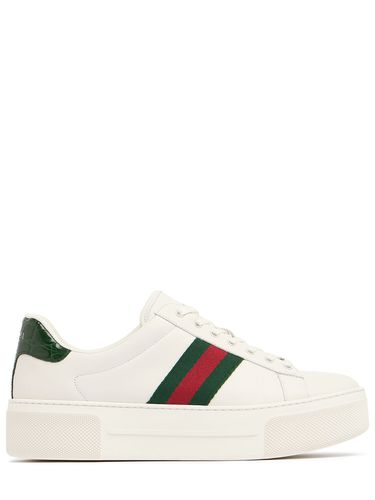 Sneakers En Cuir Gucci Ace 45 Mm - GUCCI - Modalova