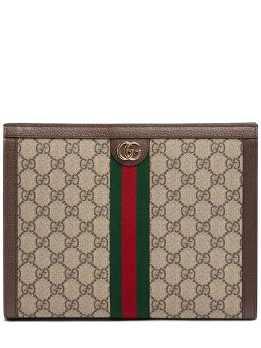 Pochette Carrée Zippée Ophidia Gg Supreme - GUCCI - Modalova