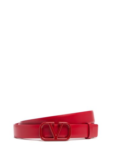 Ceinture V Logo 20 Mm - VALENTINO GARAVANI - Modalova