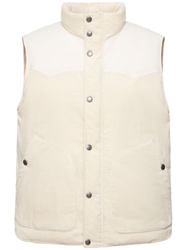 Gilet Côtelé Rembourré - BRUNELLO CUCINELLI - Modalova