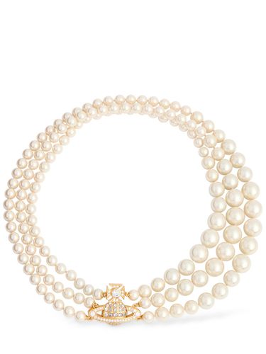 Collier En Fausses Perles Graziella - VIVIENNE WESTWOOD - Modalova