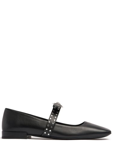 Ballerines En Cuir 20 Mm - VERSACE - Modalova