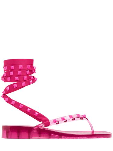 Sandales En Pvc Summer Rockstud 30 Mm - VALENTINO GARAVANI - Modalova