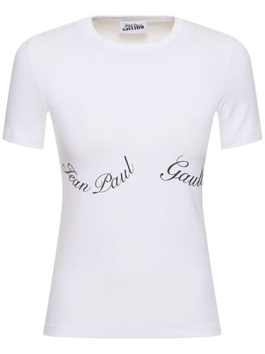 T-shirt En Coton Jean Paul Gaultier - JEAN PAUL GAULTIER - Modalova