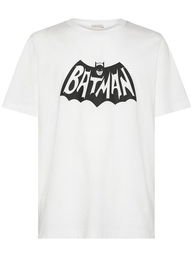 T-shirt En Jersey De Coton Batman - MONCLER - Modalova