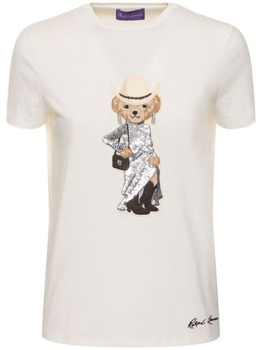 T-shirt En Coton Western Bear - RALPH LAUREN COLLECTION - Modalova