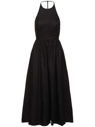 Robe Mi-longue En Lin Percy - REFORMATION - Modalova