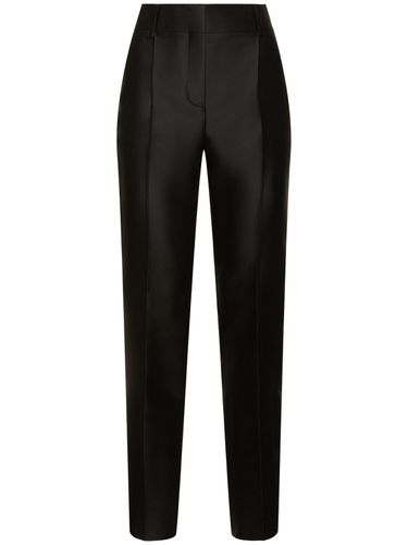 Pantalon Droit En Satin - ALBERTA FERRETTI - Modalova