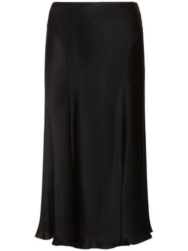 Jupe Midi En Satin - ALBERTA FERRETTI - Modalova